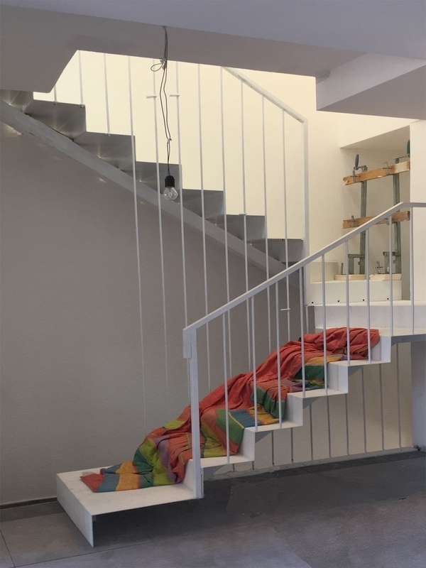 Connessioni verticali Empoli, scale interne dopo i lavori