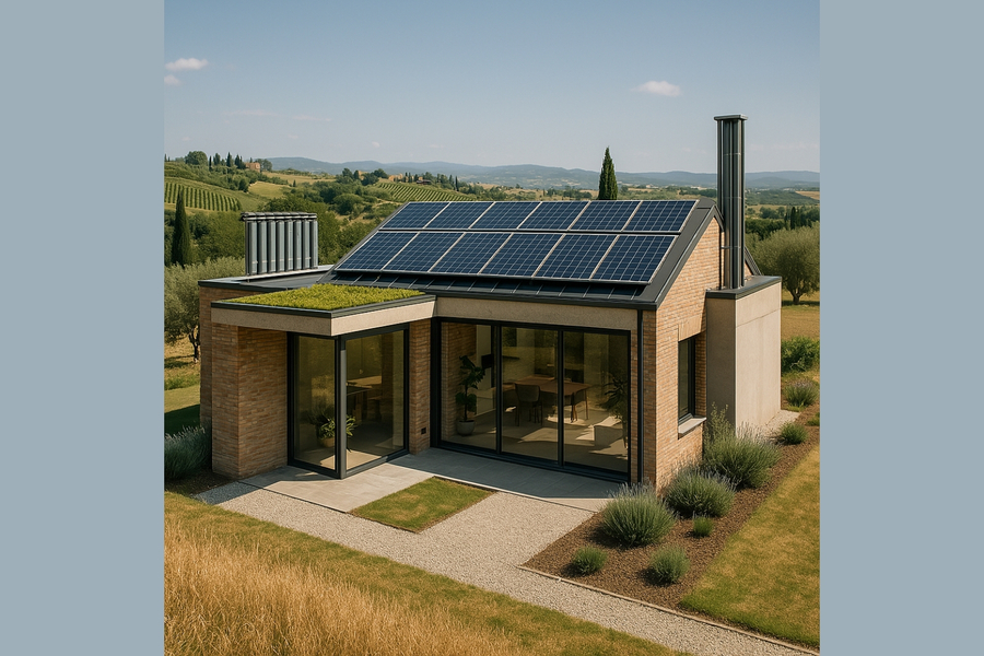 Attestato Prestazione Energetica - efficientamento di un loft di campagna