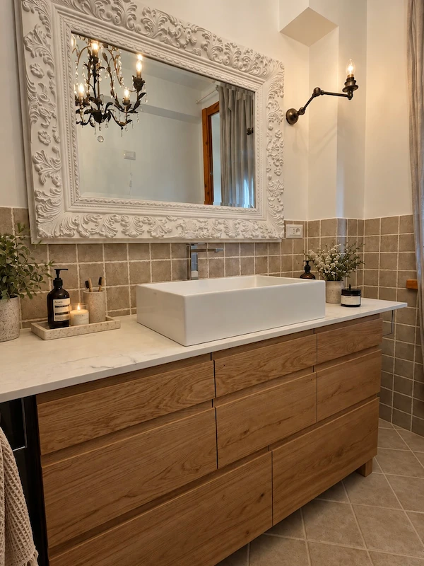 Casa Esse, foto mobile bagno in stile scandinavo